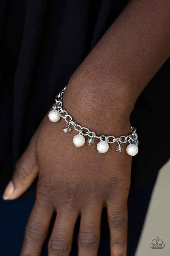 Country Club Chic - White Bracelet – Paparazzi Accessories