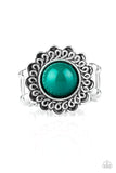 Garden Stroll - Green Ring – Paparazzi Accessories