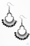 Babe Alert - Black Earrings – Paparazzi Accessories