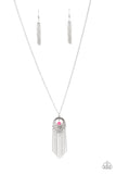 Western Weather - Pink Necklace – Paparazzi Accessories