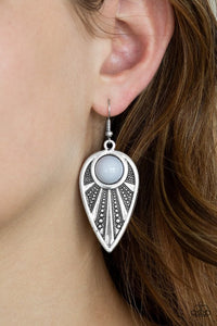 Take A WALKABOUT - Silver Earrings – Paparazzi Accessories