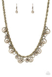 Shipwreck Style - Brass Necklace – Paparazzi Accessories