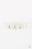 Radiantly Royal - White  Bracelet – Paparazzi Accessories