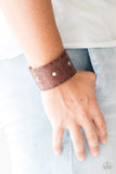 Boots and Broncos - Brown Bracelet – Paparazzi Accessories