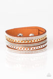 Fashion Fiend - Orange Bracelet – Paparazzi Accessories
