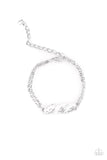 Pretty Priceless - White Bracelet – Paparazzi Accessories