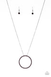 Center Of Attention - Purple Necklace – Paparazzi Accessories