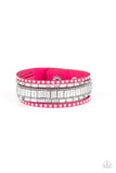 Rock Star Rocker - Pink Bracelet – Paparazzi Accessories