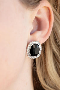 The Modern Monroe - Black Earrings – Paparazzi Accessories