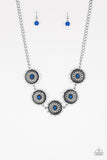 Me-dallions, Myself, and I - Blue Necklace – Paparazzi Accessories