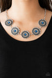 Me-dallions, Myself, and I - Blue Necklace – Paparazzi Accessories