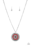 Lost SOL - Red Necklace – Paparazzi Accessories