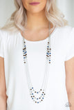 Seasonal Sensation - Blue Necklace – Paparazzi Accessories