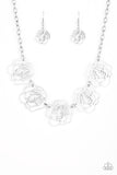 Budding Beauty - Silver Necklace – Paparazzi Accessories