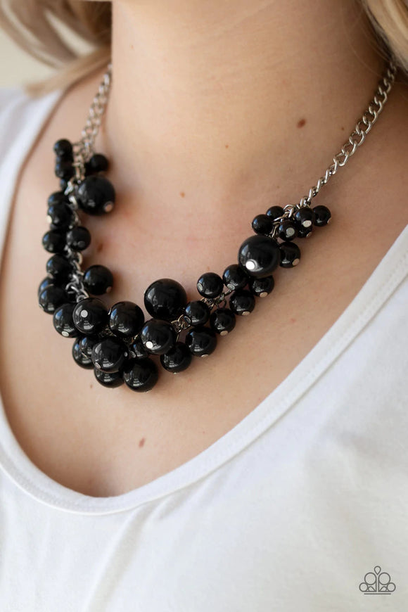 Glam Queen - Black Necklace – Paparazzi Accessories