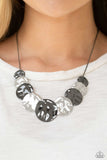 A Daring DISCovery - Black Necklace - Paparazzi Accessories