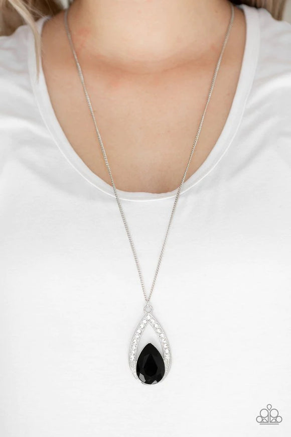 Notorious Noble - Black Necklace – Paparazzi Accessories