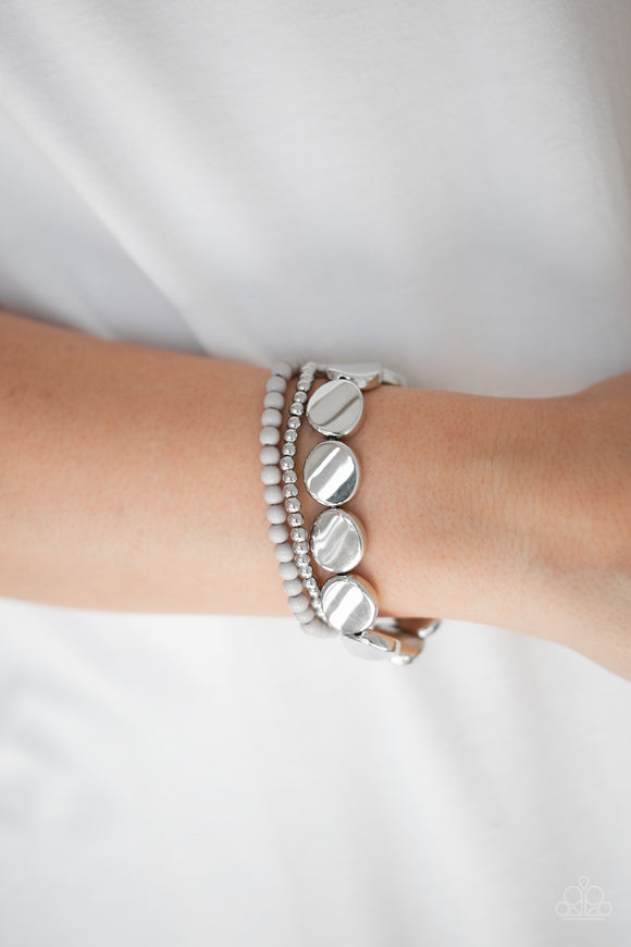 Beyond The Basics - Silver Bracelet – Paparazzi Accessories