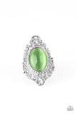 Riviera Royalty - Green Ring – Paparazzi Accessories