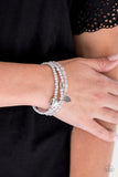 Really Romantic - Silver Bracelet – Paparazzi Accessories