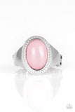 Mystically Malibu - Pink Ring – Paparazzi Accessories