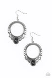 Natural Springs - Black Earrings – Paparazzi Accessories