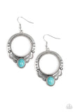 Natural Springs - Blue Earrings – Paparazzi Accessories