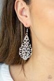 Sprinkle On The Sparkle - Silver Earrings – Paparazzi Accessories