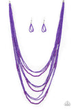 Totally Tonga - Purple Necklace – Paparazzi Accessories