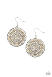 PINWHEEL and Deal - Brown Earrings – Paparazzi Accessories