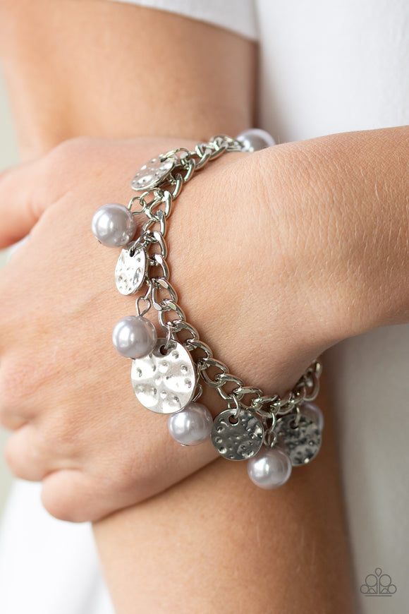 SEA In A New Light - Silver Bracelet – Paparazzi Accessories