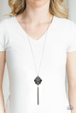 Malibu Mandala - Black Necklace – Paparazzi Accessories