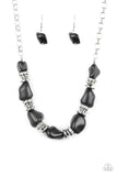 Stunningly Stone Age - Black Necklace – Paparazzi Accessories