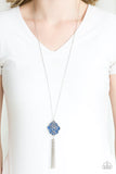 Malibu Mandala - Blue Necklace – Paparazzi Accessories