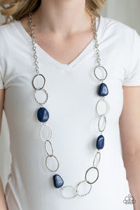 Modern Day Malibu - Blue Necklace – Paparazzi Accessories