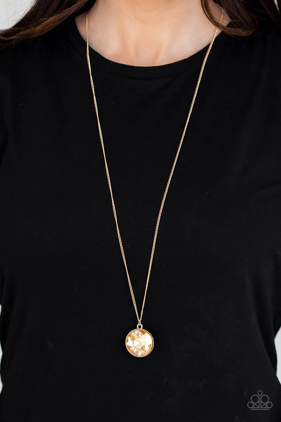 Dauntless Diva - Gold Necklace – Paparazzi Accessories