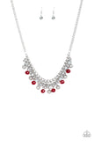 Party Spree - Red Necklace – Paparazzi Accessories