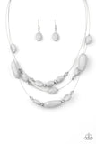 Radiant Reflections - Silver Necklace – Paparazzi Accessories