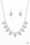 Leafy Lagoon - Silver Necklace – Paparazzi Accessories