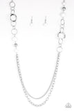Modern Motley - White Necklace – Paparazzi Accessories