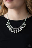 Regal Refinement - White Necklace – Paparazzi Accessories