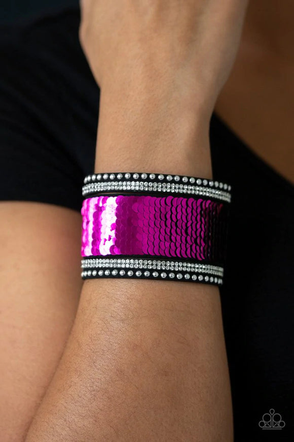 MERMAIDS Have More Fun - Pink Bracelet – Paparazzi Accessories