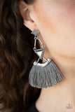 Puma Prowl - Silver Earrings – Paparazzi Accessories