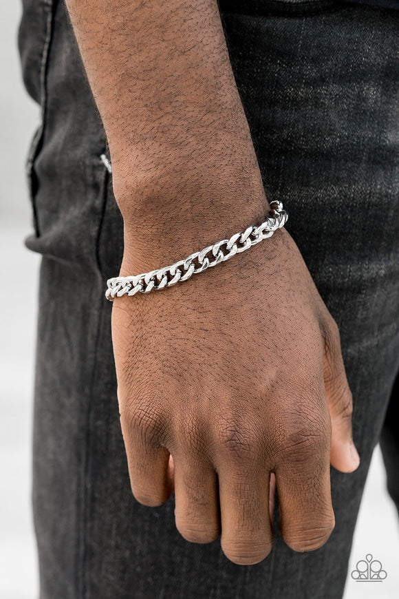 Take It To The Bank - Silver Bracelet – Paparazzi Accessories