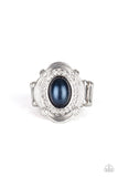 Titanic Twinkle - Blue Ring – Paparazzi Accessories