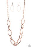 Ring Bling - Copper Necklace – Paparazzi Accessories