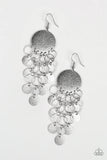 Turn On The BRIGHTS - Silver Earrings – Paparazzi Accessories