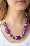 Ice Melt - Purple Necklace – Paparazzi Accessories
