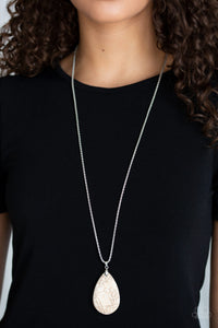 Sedona Sandstone - White Necklace – Paparazzi Accessories