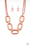 Take Charge - Copper Necklace – Paparazzi Accessories